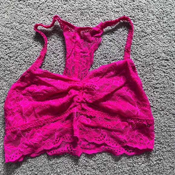 PINK BRALETTE - Picture 1 of 2